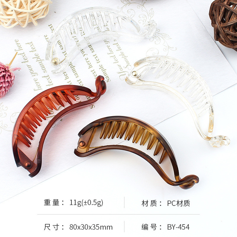 Kẹp tóc phong cách mới dành cho tóc dài, tạo kiểu xoăn và đuôi ngựa, phù hợp mùa hè