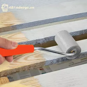 Ge 2 Inch Nhỏ Sơn Con Lăn Bộ Sơn Bọt Độ Cường Độ Cao Con Lăn Sơn Khay Lót Cho Tranh Treo Tường Dụng Cụ n