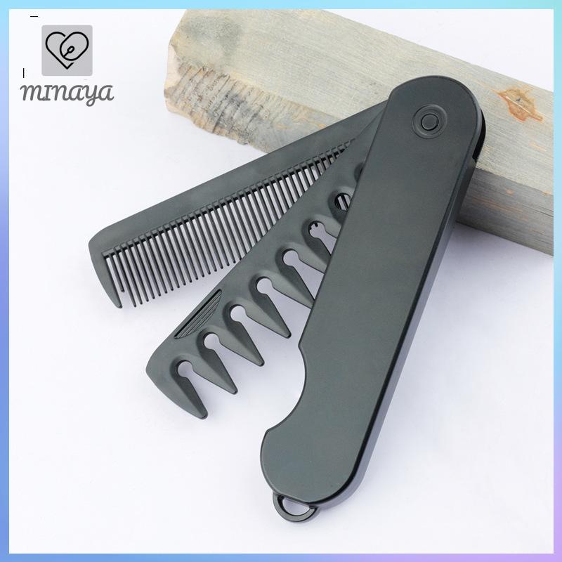 [MINAYA] Lược tạo kiểu tóc rộng + Lược gấp Dụng cụ uốn tóc Họa tiết lông tơ cho nam nữ dành cho mọi loại tóc Dụng cụ tạo kiểu tóc VN