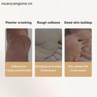 Nuanyangone.vn Máy mài chân kính hai mặt Máy mài chân tẩy tế bào chết cho da chết cứng Loại bỏ vết chai Dụng cụ chăm sóc bàn chân mới