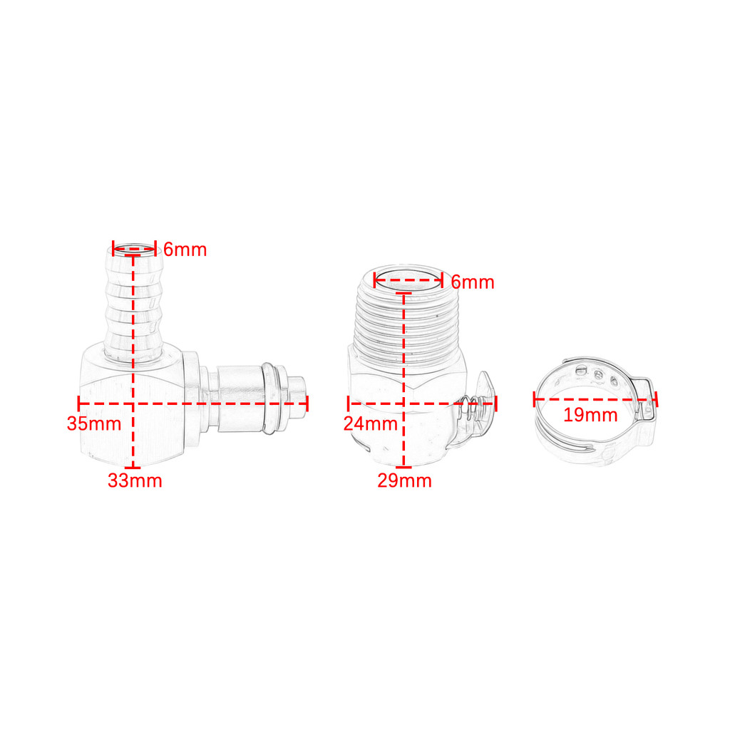 Bơm nhiên liệu phát hành nhanh đầu nối kim loại cho BMW S1000XR S1000RR R1200GS R1200GS ADV R1200RT S1000RR K1200R K1300R K1600GTL HP4 Rninet