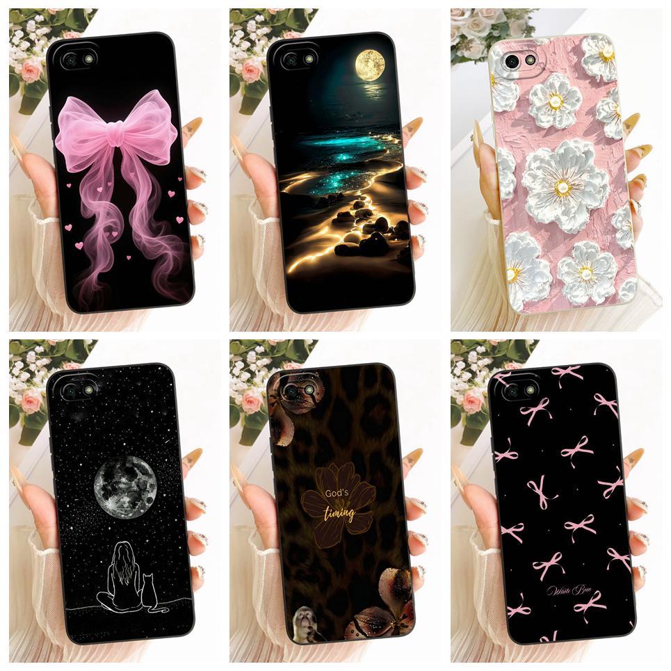 Dành Cho Vivo Y81 Y81s Y81a Y83 Y83a 1803 1808 1812 Ốp lưng Họa Tiết Nơ Bướm Hoa Nữ Tính Ốp Lưng Silicon Mềm