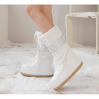 Giày bốt thể thao ngoài trời Giày nữ Giày trượt tuyết du lịch mùa đông Giày chống trượt chống nước