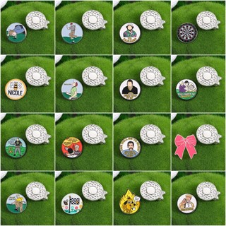 Kẹp Mũ Golf Kim Loại Sáng Tạo - Trang Sức Thời Trang, Phù Hợp Làm Quà Tặng