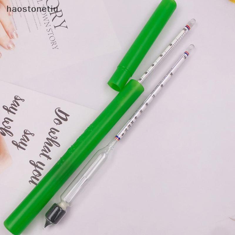Đồng hồ đo nồng độ cồn 0-100 độ thủy tinh, đo rượu me