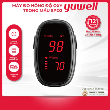 [FREESHIP] Máy đo nồng độ oxy trong máu Spo2 Yuwell YX103