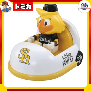 TAKARA TOMY Tomica Pro Baseball Tomica 2025 Fukuoka SoftBank Hawks Mascot Car Miniature Toy for Ages 3 and Up