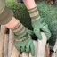 Găng tay làm vườn & sửa chữa ô tô - Polyester đàn hồi thoáng khí, thiết kế chống mài mòn và chống trượt | Kích thước 2/4/8/12 đôi