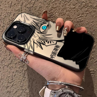 Ốp Điện Thoại Jujutsu Kaisen Cho OPPO A5 A3 Pro A5X A3X A60 A79 A78 A38 A18 A98 A58 Laser Cứng IMD Retro Camera Bảo Vệ Chất Lượng Cao Nghệ Thuật Chống Sốc Dễ Thương Chống Va Đập Vỏ