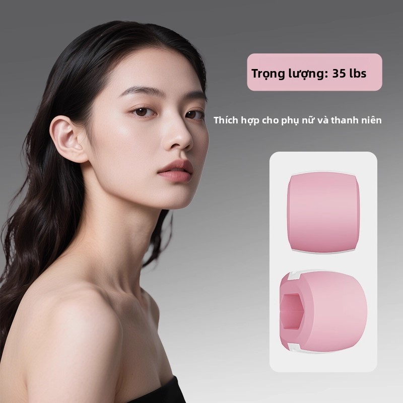 Thiết bị tập luyện Shimo Line Cải thiện vết cắn mặt Giảm da Chỉnh sửa Định hình Nhai Bóng cải thiện làm mịn da mặt Q0IQ