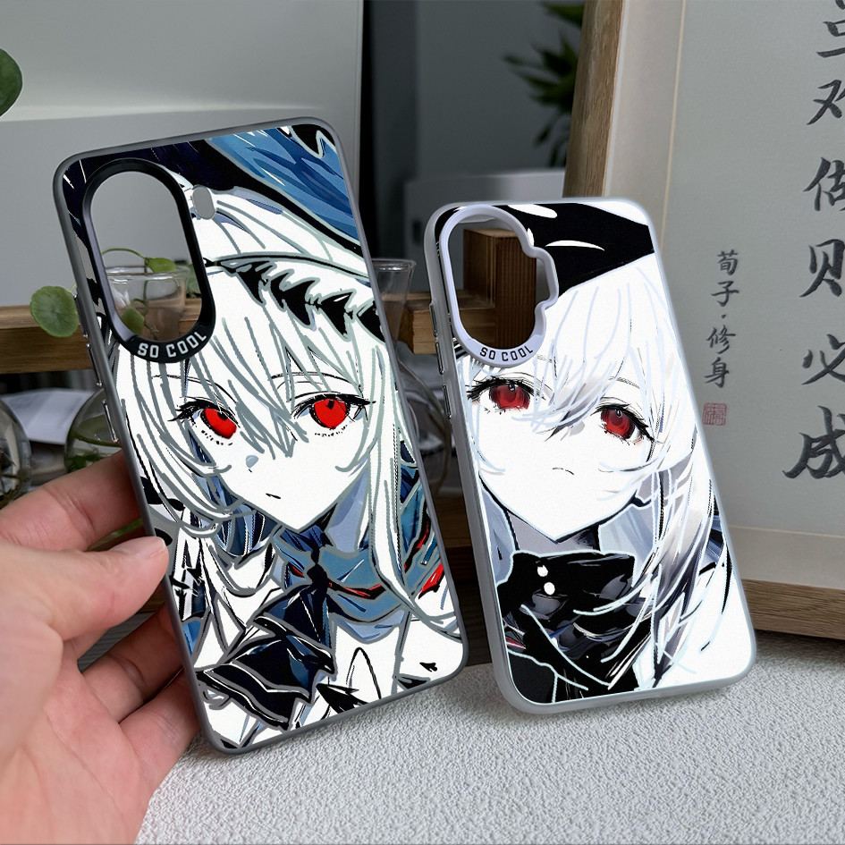 《 Arknights 》 Skadi the Corrupting Heart Micro Matte Phone Case cho Redmi Turbo 5 Max 4 Pro Note 15 Pro / 14 / 13 Mi 15T 14T K90 Pro Max Xiaomi 15 14 Vỏ Redmi siêu chống sốc