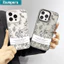Ibumpers Ốp Điện Thoại Thanh Lịch Tối Giản Họa Tiết Hoa Đường Nghệ Thuật Ngựa Mờ Mềm Cao Cấp Chống Sốc Vỏ Cho iPhone 11 12 13 14 15 16 17 Pro Max IP 7 8 Plus Iphon X XS XR