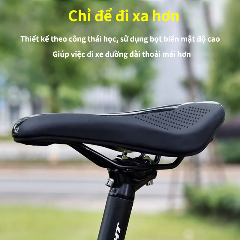 Yên Xe Đa Năng Cho Đường Trường & Thể Thao - Cấu Trúc Nhẹ, Đệm Êm, Thoáng Khí Tối Ưu Cho Các Chuyến Đi Dài