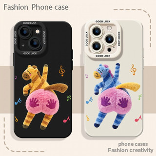 Ốp điện thoại hình ngựa hoạt hình vui nhộn cho iPhone 17 / 16 / 15 / 14 / 13 / MINI / 12 / 11 / Pro MAX / X / XS / XR / 7 / 8 / 6 Vỏ bảo vệ toàn diện bằng silicon lỏng chống sốc và chống rơi