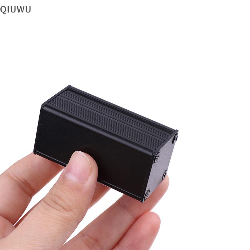 Vỏ nhôm QIUWU Hộp dự án điện tử ép đùn DIY 25x25x50mm cho các đơn vị cấp nguồn.