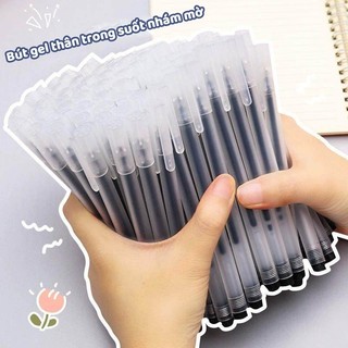 Bút bi sử dụng mực gel, ngòi 0.5mm - Combo 20 cây bút chất lượng với màu xanh, đen, đen, đỏ đa dạng, giá cả cạnh tranh