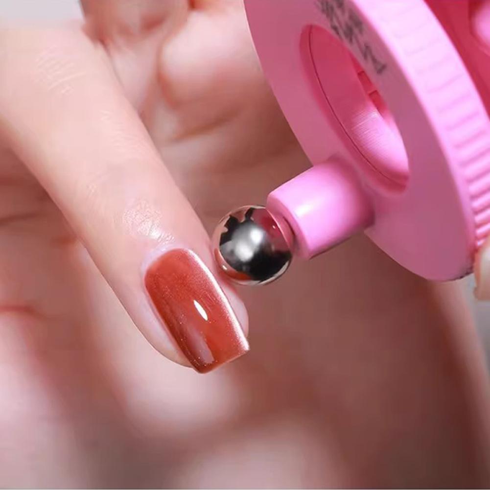 Nail Art Công cụ nam châm hạt thủy tinh mắt mèo tự động dành cho người mới bắt đầu E3d6