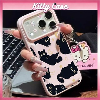 Ốp lưng cấu trúc nệm khí Cho iPhone 11/12/13/XR/14/15/16/17/7/XR Pro Max Plus Ốp lưng bao quanh thời trang Mèo