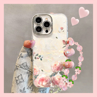 Thích hợp cho iPhone17promax Ốp điện thoại mate80 Vòng tay hồng hồng 16 ánh sáng sang trọng 15 Series 14 cao cấp