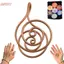 Vòng tay handmade từ đồng có thể điều chỉnh, phù hợp với phong cách năng lượng Reiki và xoắn ốc.