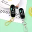 Đồng hồ treo điện tử CATMALLER88, Đồng hồ bỏ túi LED chống nước, Màn hình kỹ thuật số Carabiner sáng tạo Đồng hồ bỏ túi phát sáng di động dành cho trẻ em Người lớn