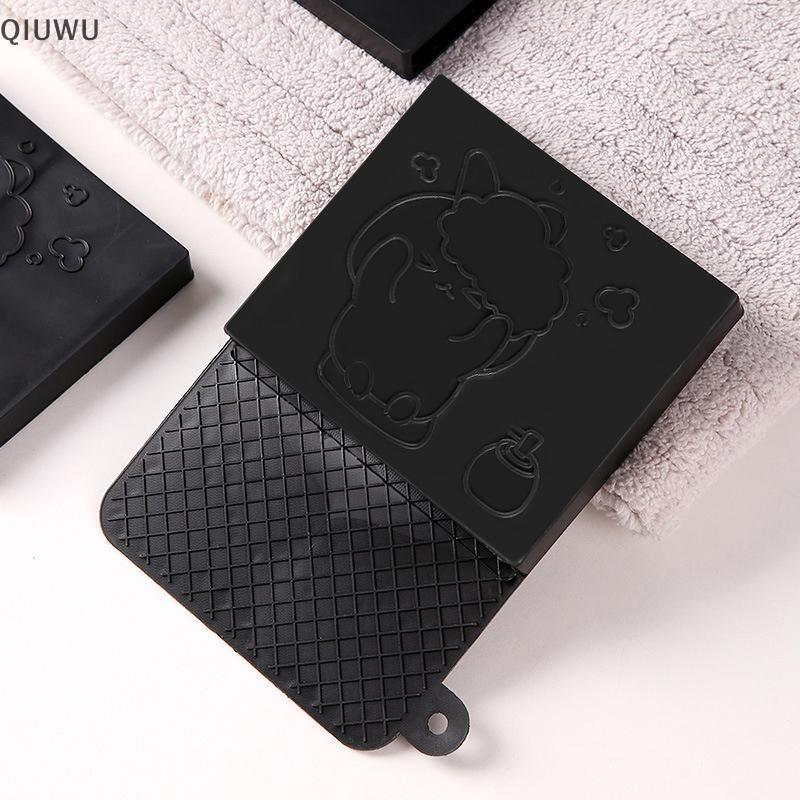 QIUWU Silica Gel Không Đau Chà Tắm Tròn Đồ Tắm Hộ Gia Đình Tắm Mạnh Ba Tro Chà Bùn Tẩy Tế Bào Chết Bàn Chải Găng Tay.