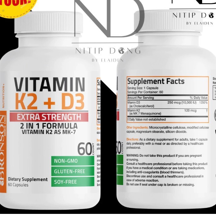 K2 + D3 🍎 Viên Vitamin K2 + D3 ✲ ❈ 2026.3.23