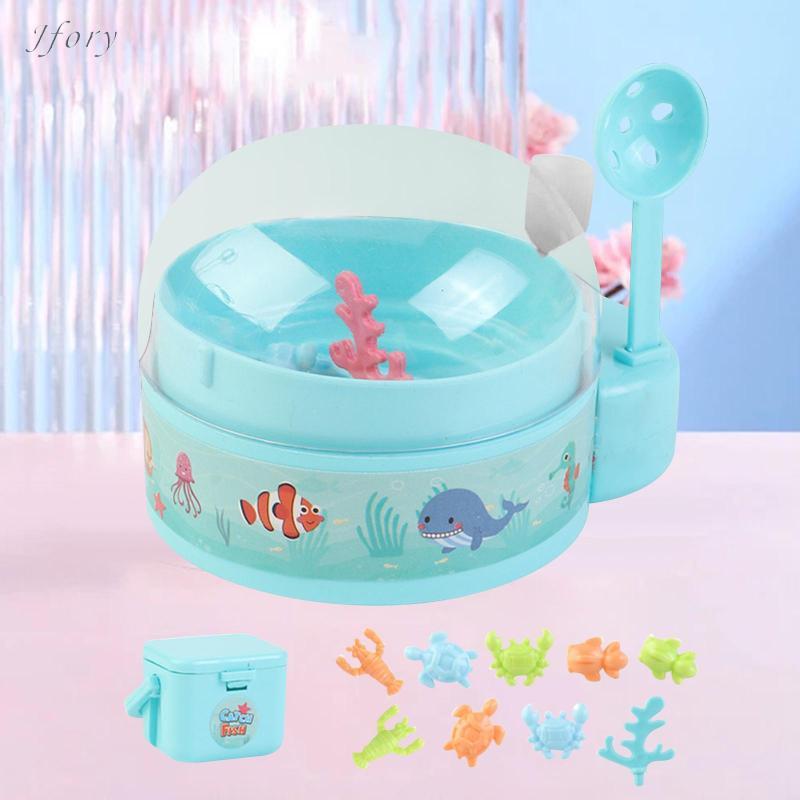 Jfory Trò chơi đồ chơi cá cầm tay Mini Máy cầm tay nhỏ dành cho trẻ em Bé trai và Bé gái Tập đi