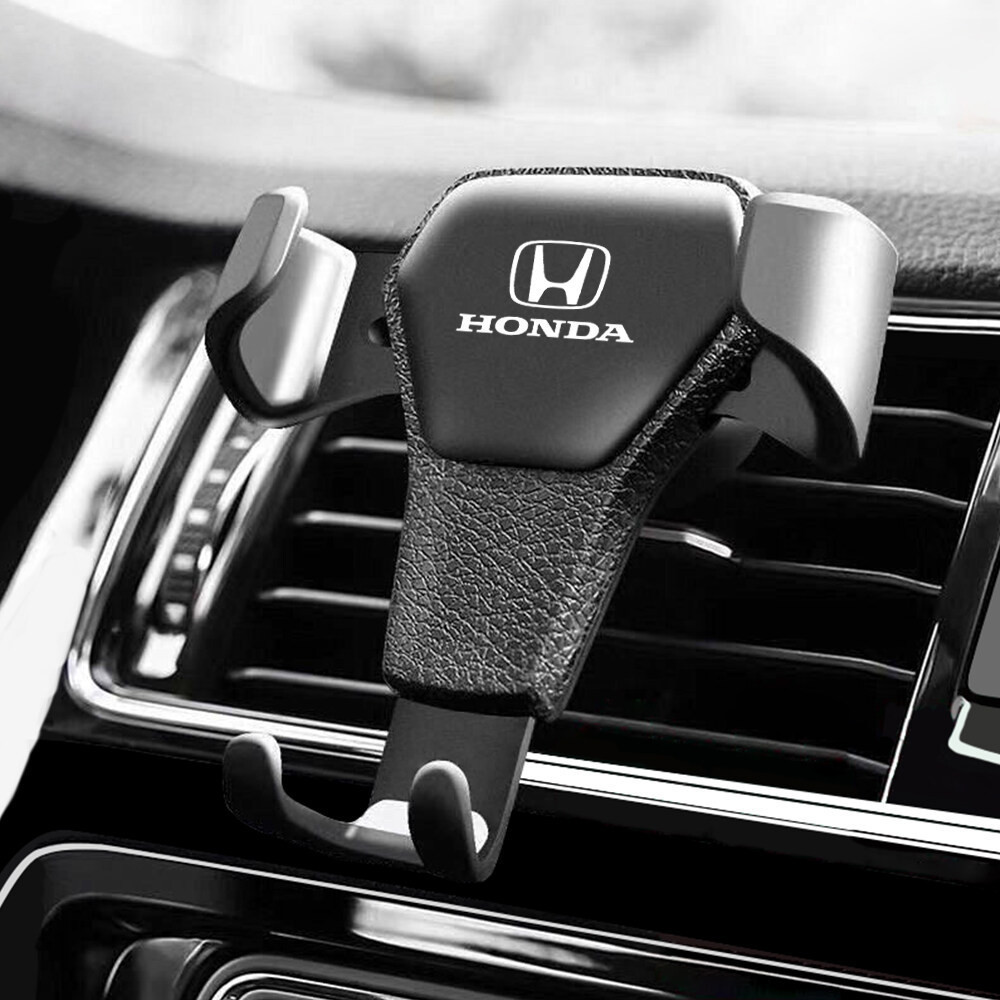 Trọng Lực Xe Điện Thoại Di Động Lỗ Thông Hơi Giá Đỡ Cho Xe HONDA Accord CIVIC CRV Pilot Civic Insight Fit HR-V XR-V Vezel Phụ Kiện Xe Hơi