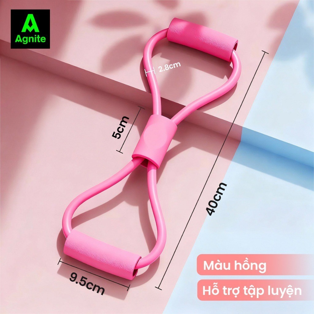 Dây Tập Kháng Lực Nhiều Mẫu Mã Deli Agnite – Chất Liệu Cao Su Đàn Hồi, Tập Gym, Yoga, Giảm Mỡ