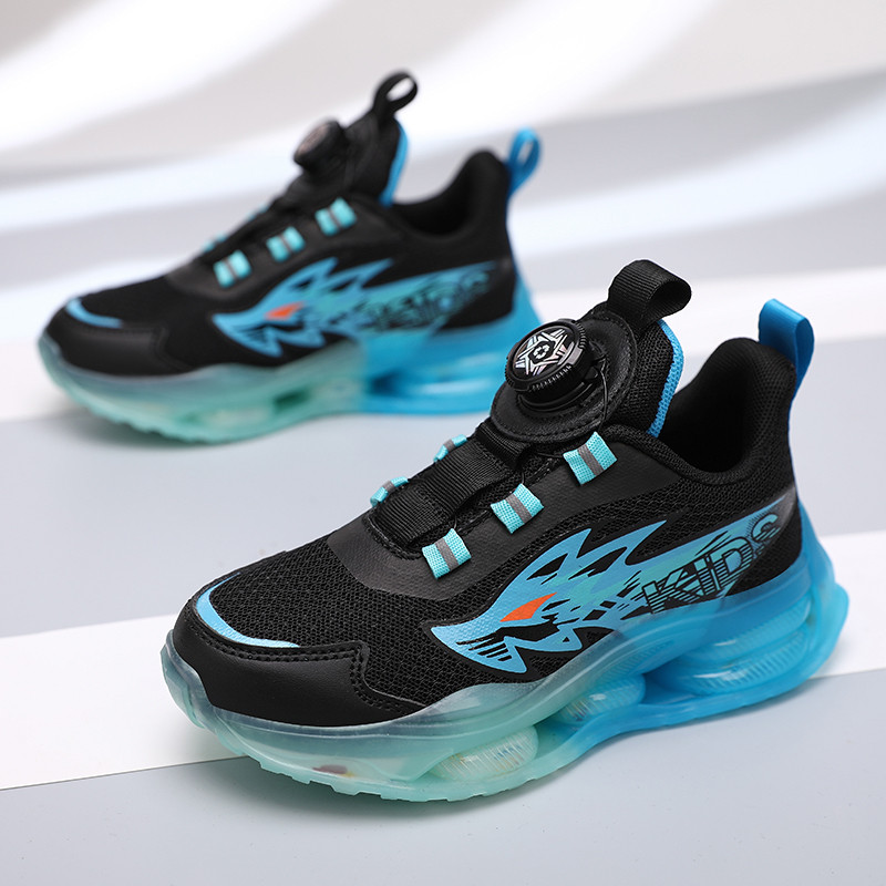 Trẻ Em Giày Bóng Rổ Bé Trai Giày Thể Thao Tennis Thường Ngày Trường Học Trẻ Em Chạy Bộ Giày Sneaker Đi Bộ Cho Bé Gái