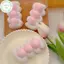 PUSKY Đỏ Dâu Trứng Tart Dâu Kem Thanh Squishy Đồ Chơi Giảm Căng Thẳng Đồ Chơi Cảm Giác Cho Trẻ Em Người Lớn Lo Âu Thư Giãn VN