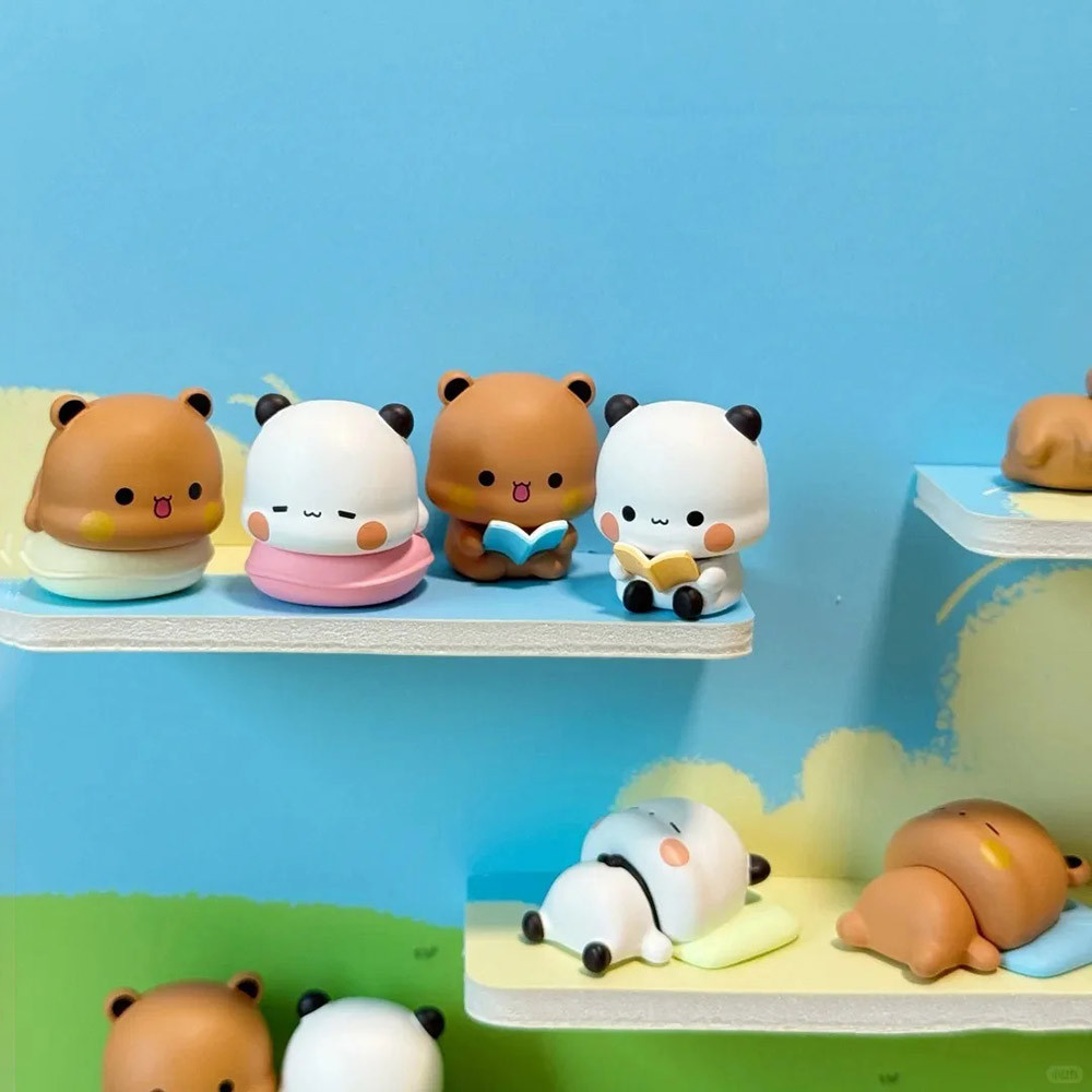 Mini 2 Cái / bộ Yier Bubu Gấu Trúc Gấu Đồ Chơi Bubu Và Dudu Búp Bê Mô Hình Sưu Tập Đồ Chơi Búp Bê Trang Trí Nhà Trang Trí