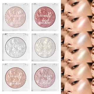 Hoa Hồng Blush Ngọc Trai Mịn Lấp Lánh Nổi Bật Làm Sáng Đường Viền Mặt Tự Nhiên Ba Chiều Phong Cách Châu Âu Mỹ Trang Điểm
