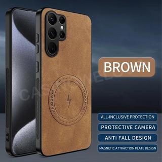 Ốp Điện Thoại Cho Samsung Galaxy S26 Ultra S25 S24 Ultra Plus + S25 FE S24 FE 5G 2026 Vỏ Điện Thoại Từ Tính Chống Sốc Ốp Lưng Bảo Vệ Nhiều Màu Sắc