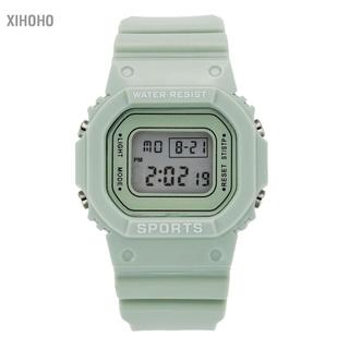 Xihoho Đồng hồ thể thao kỹ thuật số xihoho ZJchao LED Đồng hồ thông minh phát sáng nhẹ cho bé trai bé gái (Trắng)