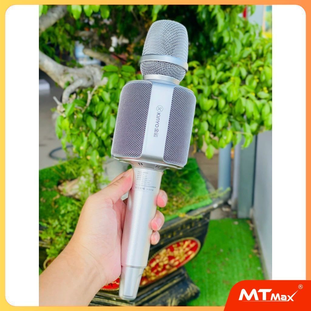 Tặng Hộp Đựng ( màu ngẫu nhiên ) Micro Karaoke Livestream H9 Pro MTMAX 20W Hát Cực Hay