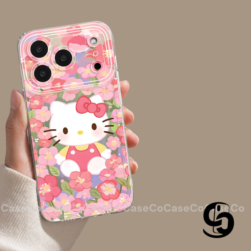 Ốp Lưng Cho Redmi 13C 12C 15C 14C A5 13 10C Redmi Note 15 11 14 13 12 POCO C71 C85 Bìa cắt dán hình gấu Kitty dễ thương