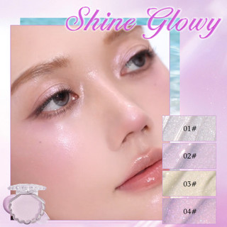 Light Sensation Ba Chiều Highlighter Mặt Làm Sáng Ngọc Trai Mịn Lấp Lánh Phấn má Hồng Highlighter Powder