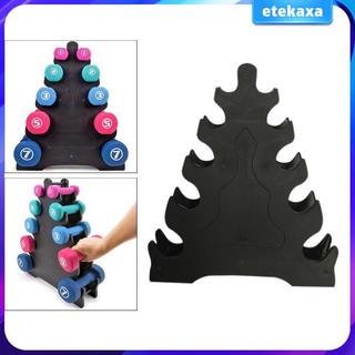 Giá đỡ tạ khung Giá đỡ chỉ 5 tầng cho quả tạ, màu đen