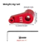 28T Matel servo Tiết Kiệm Cánh Tay Cho Trục 1 / 30 SCX30 RC Cralwer Nâng Cấp Phần Hợp Kim Nhôm Sừng servo