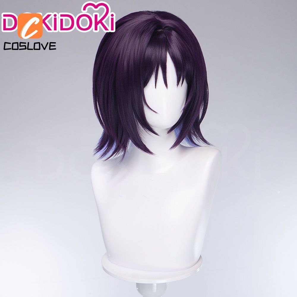 Tóc giả cosplay màu tím dành cho nhân vật Công Chúa Kaguya của anime Vũ Trụ Kaguya Iroha, chiều dài vừa