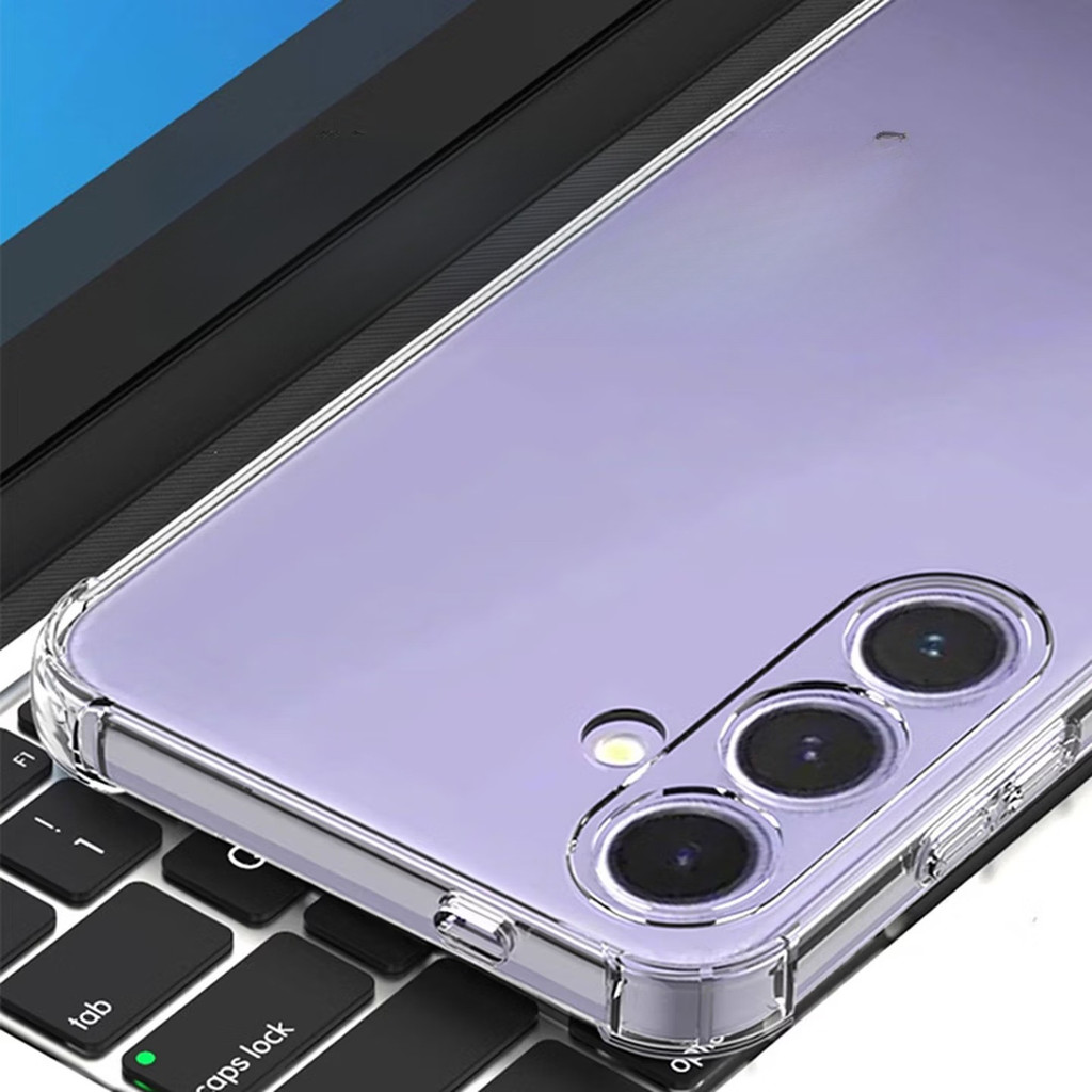 Thích hợp cho Samsung S26 S26 + Samsung S26Ultra Túi khí trong suốt siêu mỏng Vỏ silicon tản nhiệt chống sốc