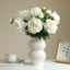 Hoa Mẫu Đơn Thược Dược giả 2 đầu 68cm cao cấp - Hoa lụa decor phòng khách sang trọng & Hoa cầm tay cô dâu (1 cành)