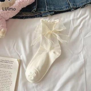 LUImo - Cặp nơ giữa ống phong cách Gothic và công chúa, phù hợp dạo phố