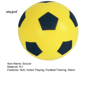 Bóng đá xốp nhẹ và êm ái dành cho người lớn và trẻ em - Phù hợp chơi trong nhà, có sẵn size 3/4/5