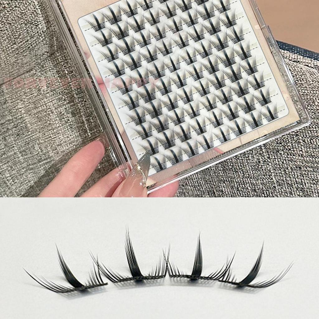 Lông mi giả màu đen Anime 11-13mm - Hình dạng cong tự nhiên cho Cosplay ngày đêm
