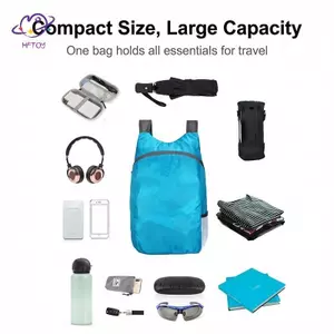 HFTOY Travel Bapa Siêu Nhẹ Có Thể Gập Lại Dung Tích Lớn Chống Thấm Nước Di Động Pa Để Đi Bộ Đường Dài Phòng Tập Gym Sử Dụng Ngoài Trời ~