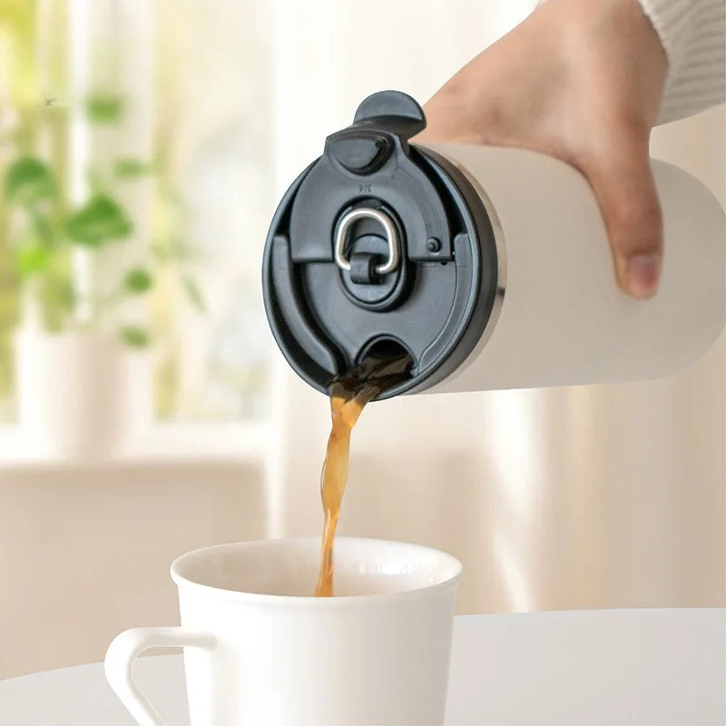Báo Chí Pháp Cốc Du Lịch Thép Không Gỉ 304 Di Động Lạnh Pha Cà Phê Máy Pha Trà Infuser Hai Tường Cách Nhiệt Nhiệt