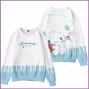 Sy3 Cinnamoroll - Áo Len Dài Tay Cổ Tròn Unisex Cho Trẻ Em Và Người Lớn